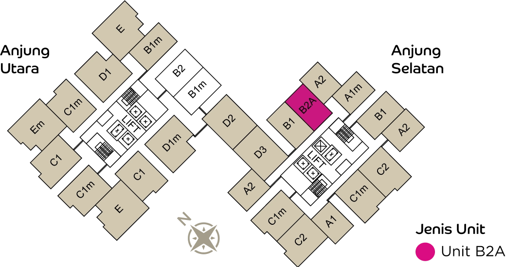 Unit B2A Map