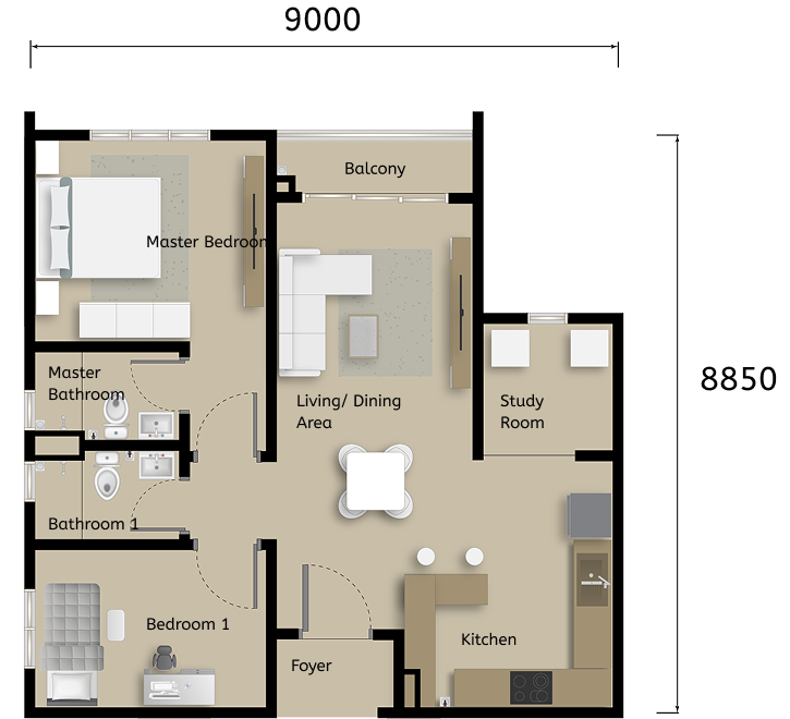Unit D1 Map