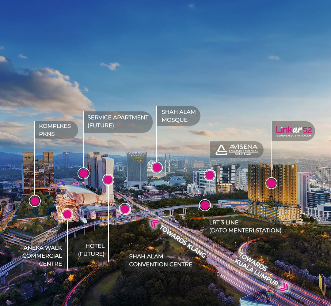 Linkar52 — 100m from Federal Highway with NKVE, ELITE and LKSA access